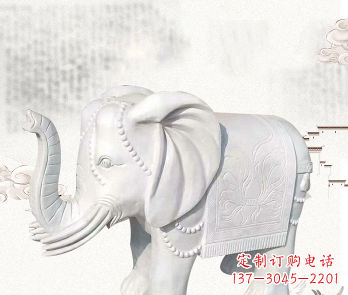 湖南大象雕塑——十分优雅的艺术品