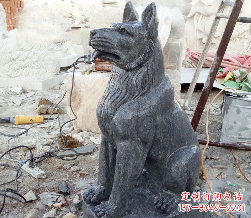 湖南狗雕塑,以自然主题展现美丽艺术
