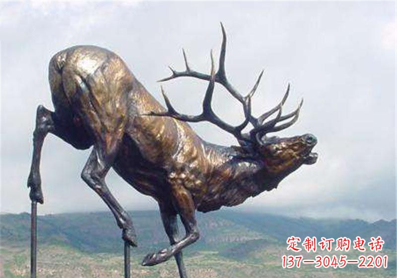 湖南铜雕动物雕塑——把自然的美传递给大家