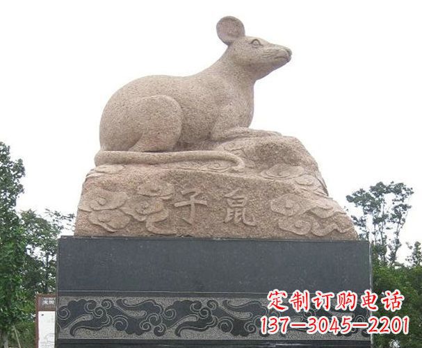 湖南艺术精美动物石雕