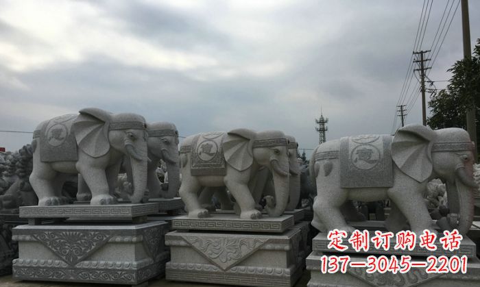 湖南 杰出的大象雕塑