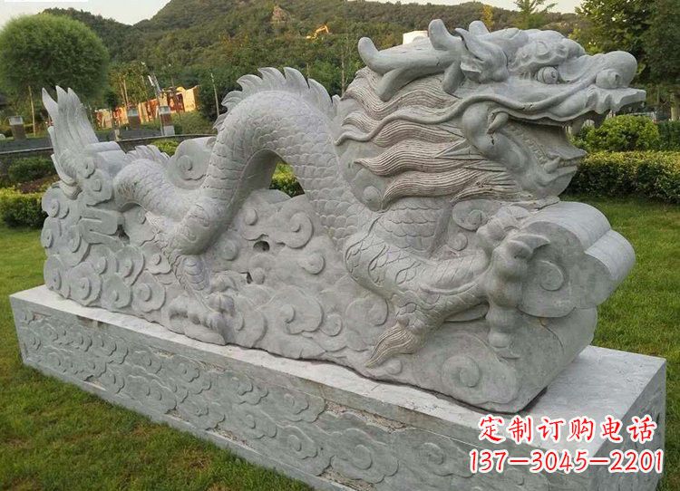 湖南中领雕塑-精美古典仿古龙雕塑
