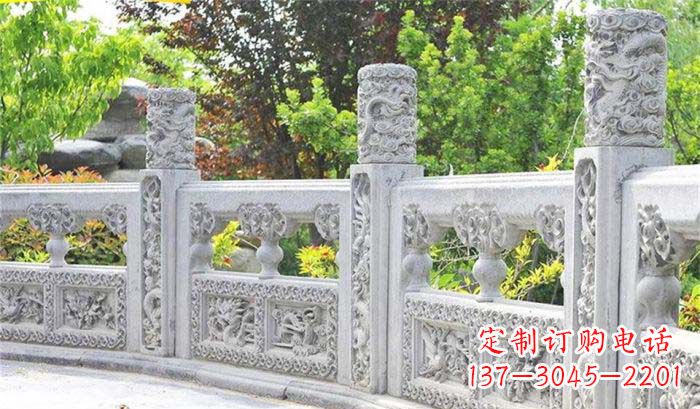 湖南公园仿古石栏板_1