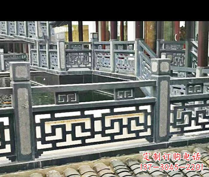湖南中领雕塑精致仿古石栏板