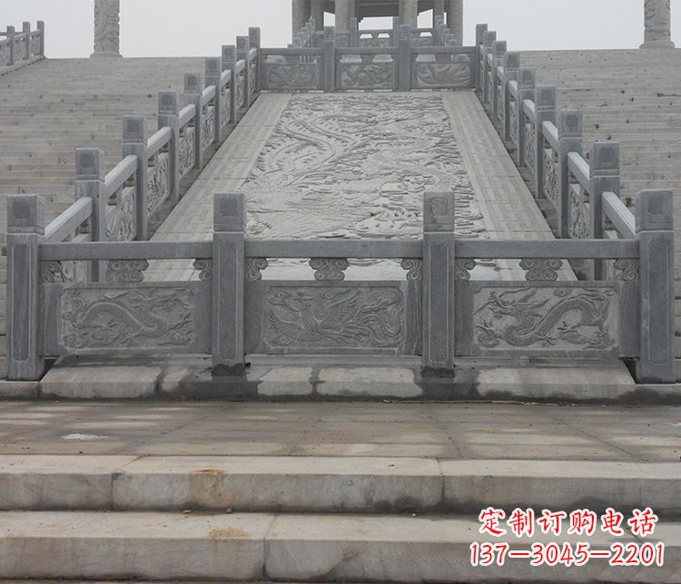 湖南精美的仿古石栏板雕塑
