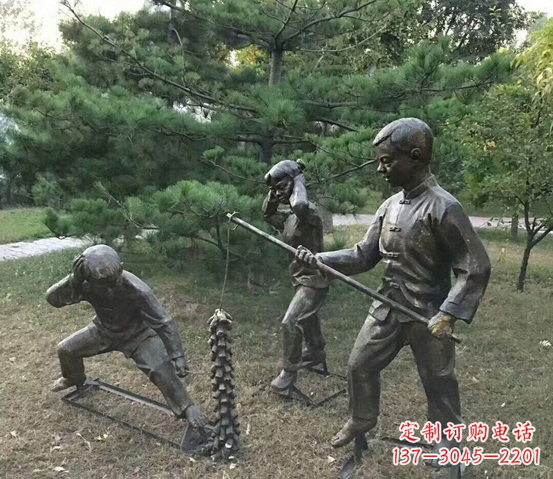 湖南珍贵的童年回忆——儿童铜雕