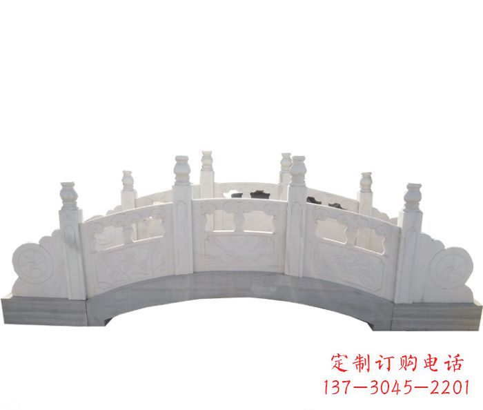 湖南公园汉白玉石拱桥_1