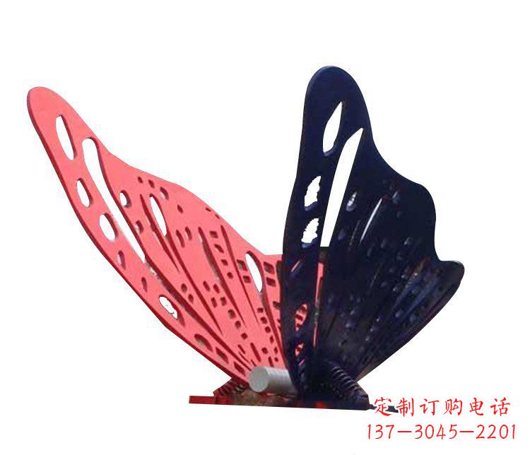 湖南精致纯粹,不锈钢蝴蝶雕塑