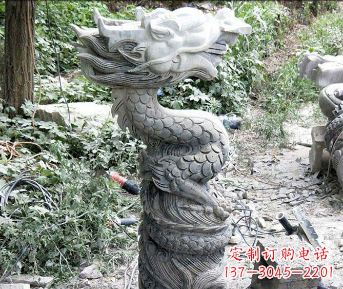 湖南精美古典生肖大理石雕塑