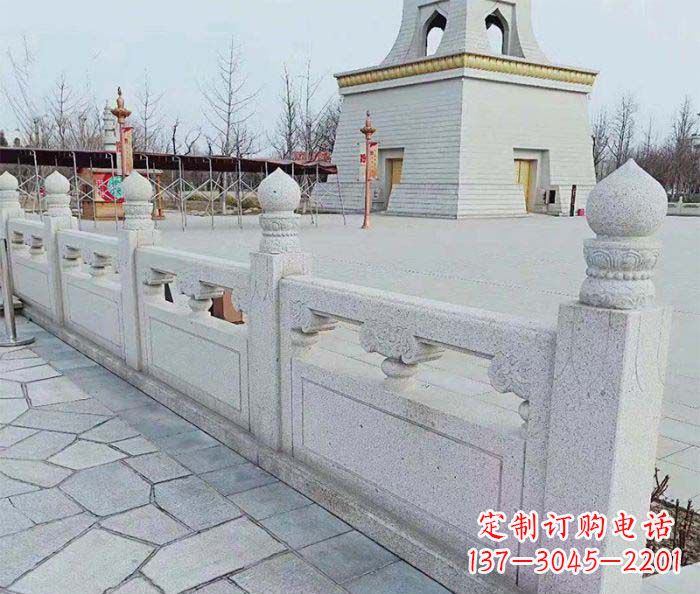 湖南精美大理石栏板石雕