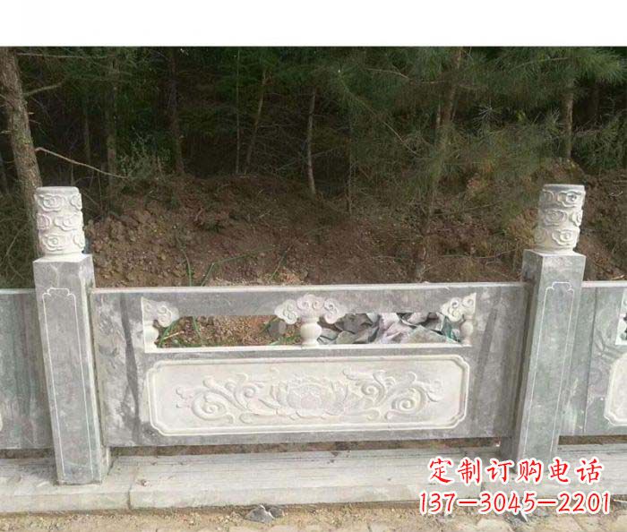 湖南大理石栏板石雕艺术品
