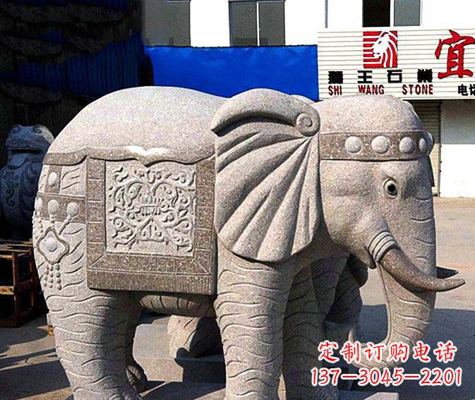 湖南高品质缅甸大象雕塑