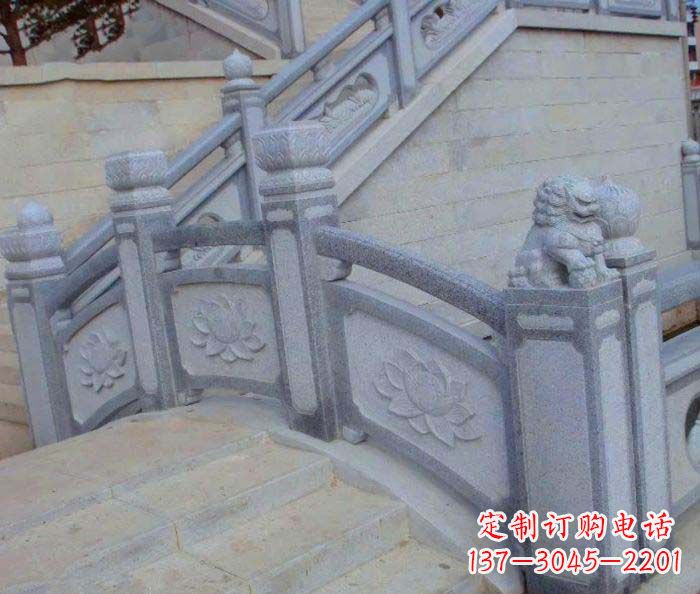 湖南公园景观仿古石栏板