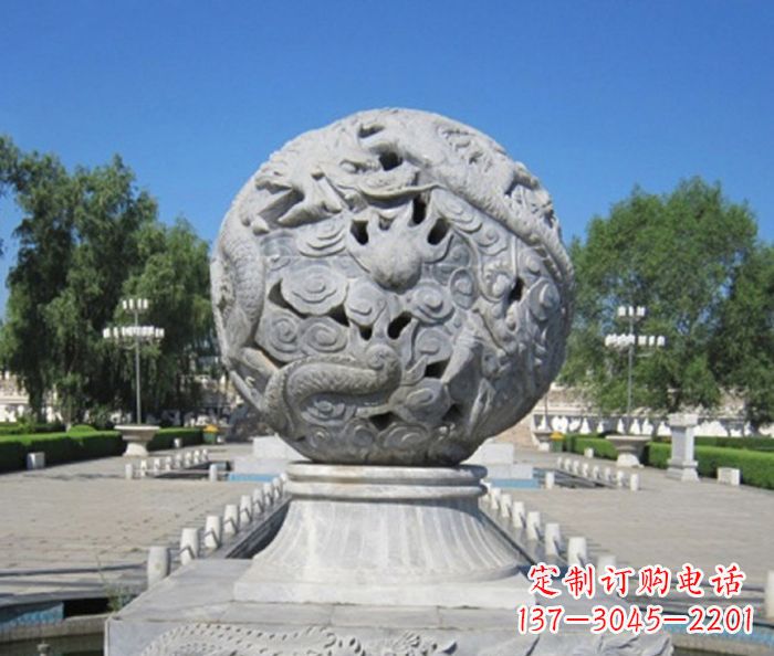 湖南喷泉石雕塑,营造雅致公园景观