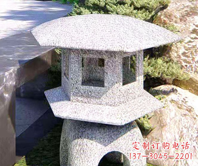 湖南石头雕塑灯——点亮公园之美
