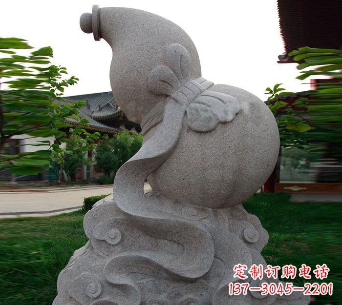 湖南精美葫芦石雕