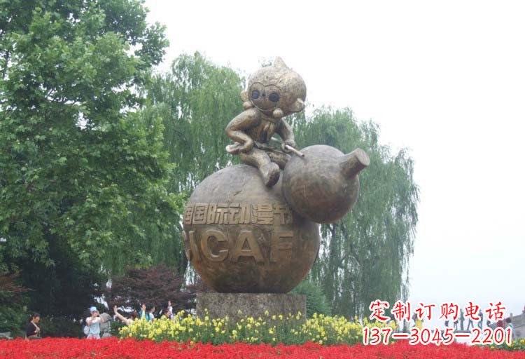 湖南中领雕塑| 尊贵古典——孙悟空青铜雕塑