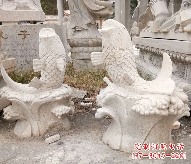 湖南鲤鱼雕塑定制