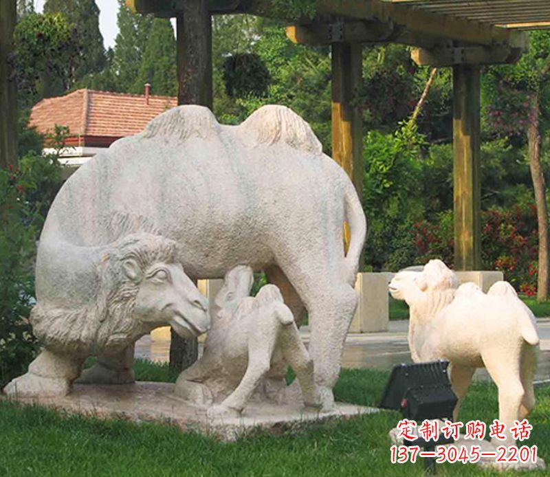 湖南高端定制工艺骆驼雕塑