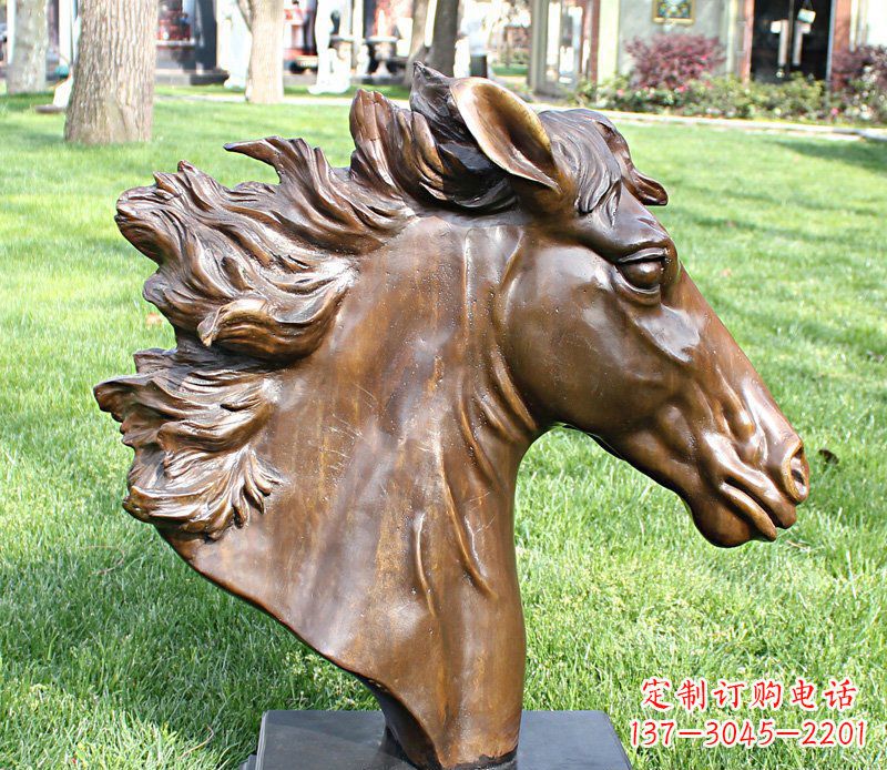 湖南马头铜雕工艺品