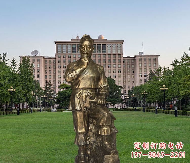 湖南传承古代精湛工艺,精美细腻的鲁班雕塑