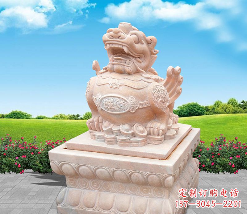 湖南财神貔貅雕塑