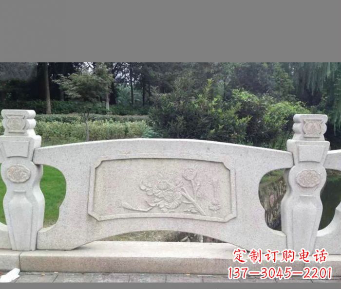 湖南大理石公园石栏板雕塑