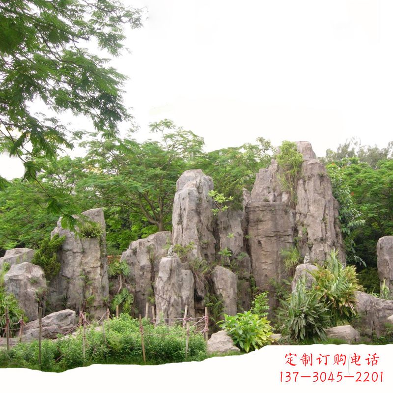 湖南大理石假山雕刻