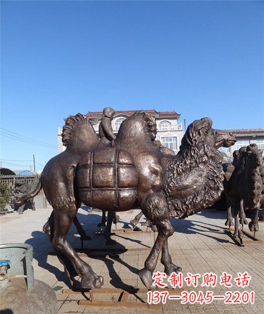 湖南高端铜骆驼雕塑定制