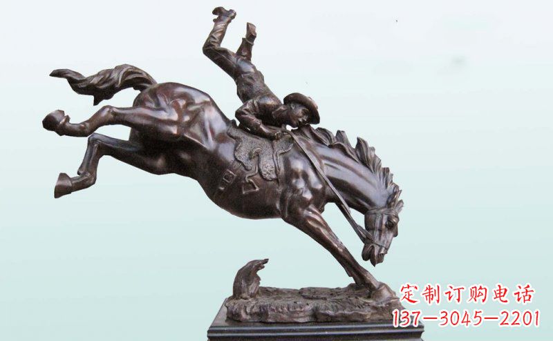 湖南精致古典·真实再现马铜雕