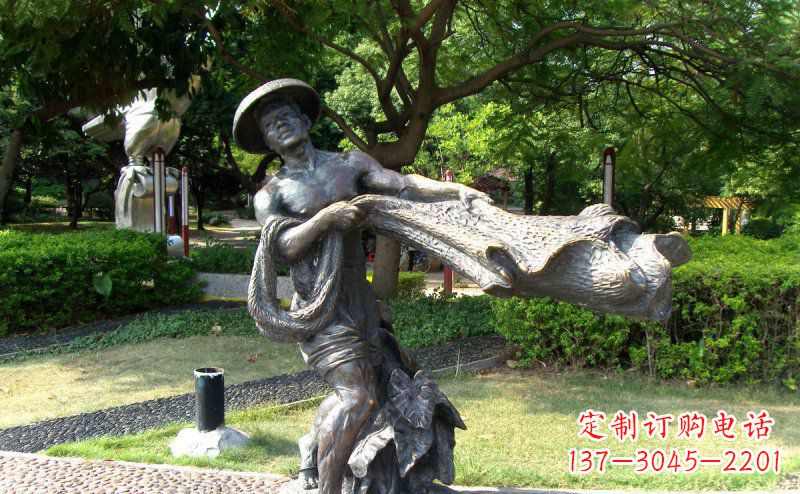 湖南渔民铜雕—— 带您体验渔夫传统文化