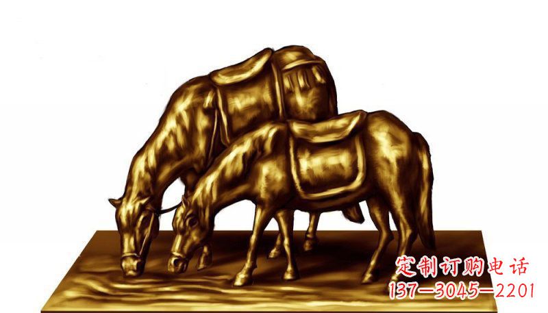 湖南中领雕塑精美铜制动物雕塑