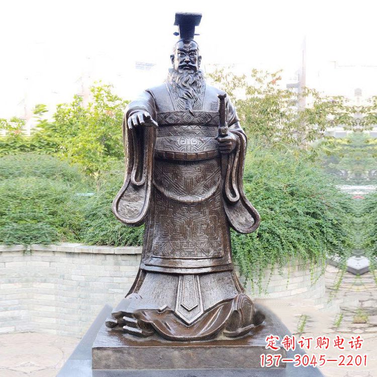 湖南秦始皇雕塑,永恒的历史符号