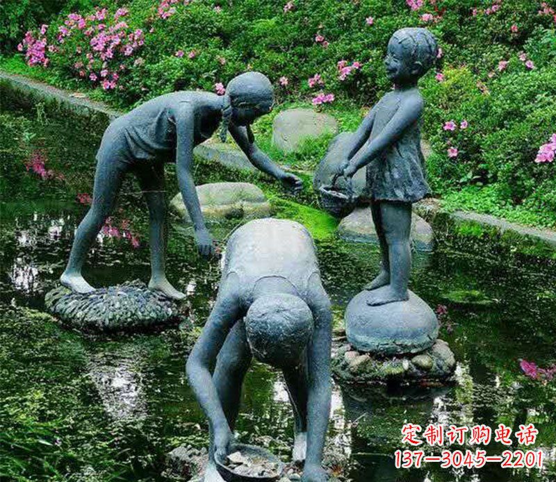 湖南精美铜螃蟹雕塑