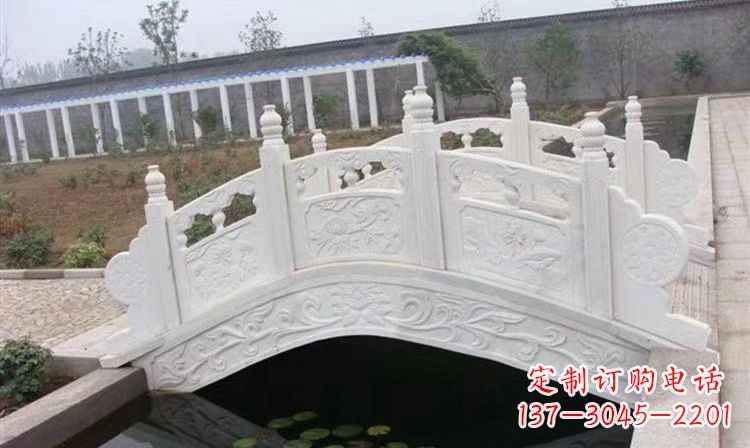 湖南精美雕刻的拱桥石雕户外摆件,装点您的园林景观