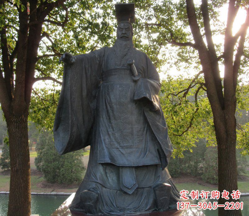 湖南精美刘邦铜雕,历史悠久,每一块都是绝世精品!