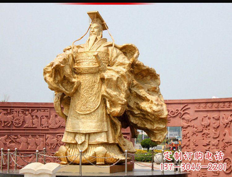 湖南汉武帝铜雕,精致绝伦,彰显大汉尊贵