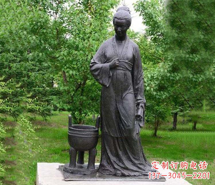 湖南李清照铜雕-精致的传统艺术