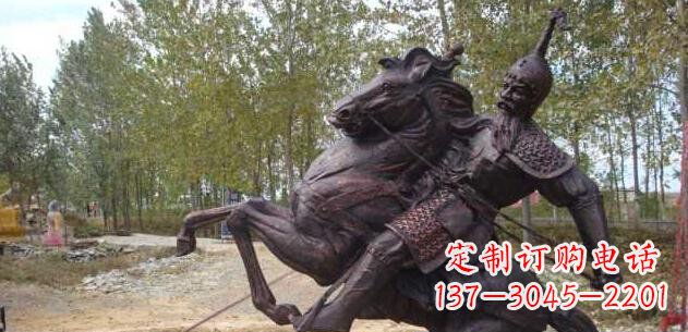 湖南复古骑士马雕塑