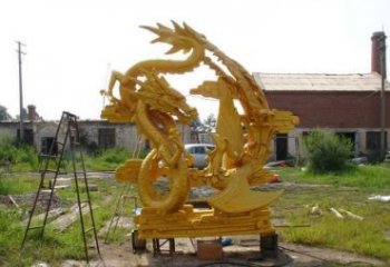 湖南产品名称“象征吉祥，唤醒美好——中领雕塑铜雕龙凤呈祥”