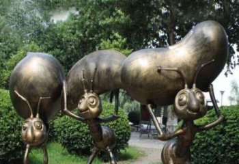 湖南雕刻精灵——蚂蚁铜雕