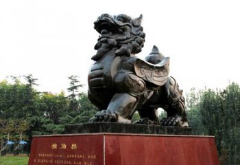 湖南独角兽雕塑，释放公正之美
