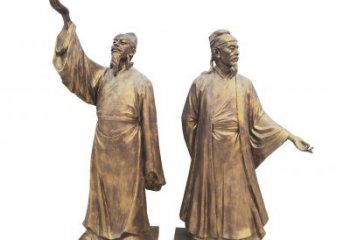 湖南中领雕塑-传承古代文人雅士李白雕塑