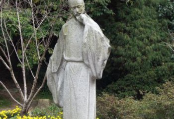 湖南经典传承--李白石雕