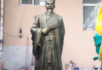 湖南中领雕塑经典传承，诸葛亮铜雕！