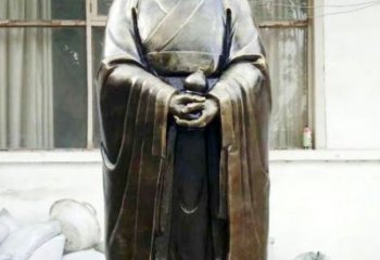 湖南精美扁鹊铜像，精雕细琢，展现古典之美