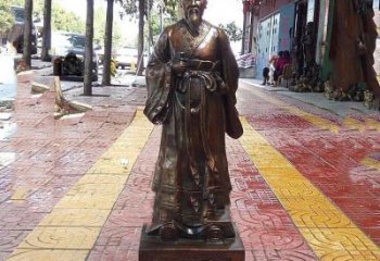 湖南张仲景全新铜雕系列