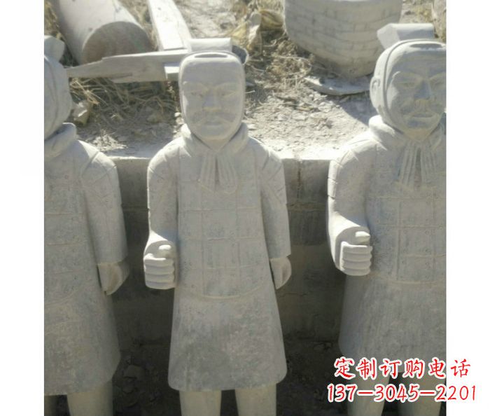 湖南欣赏秦帝国历史,精美的兵马俑雕塑