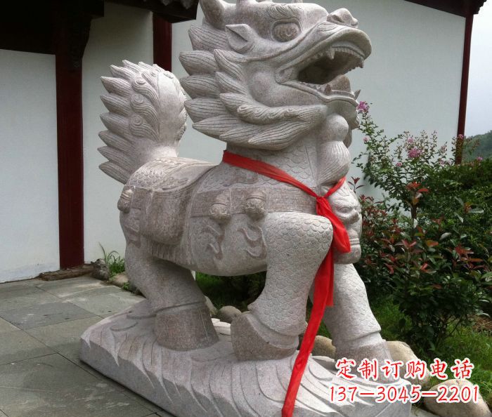 湖南古典神麒麟石雕,令人叹为观止的精美艺术