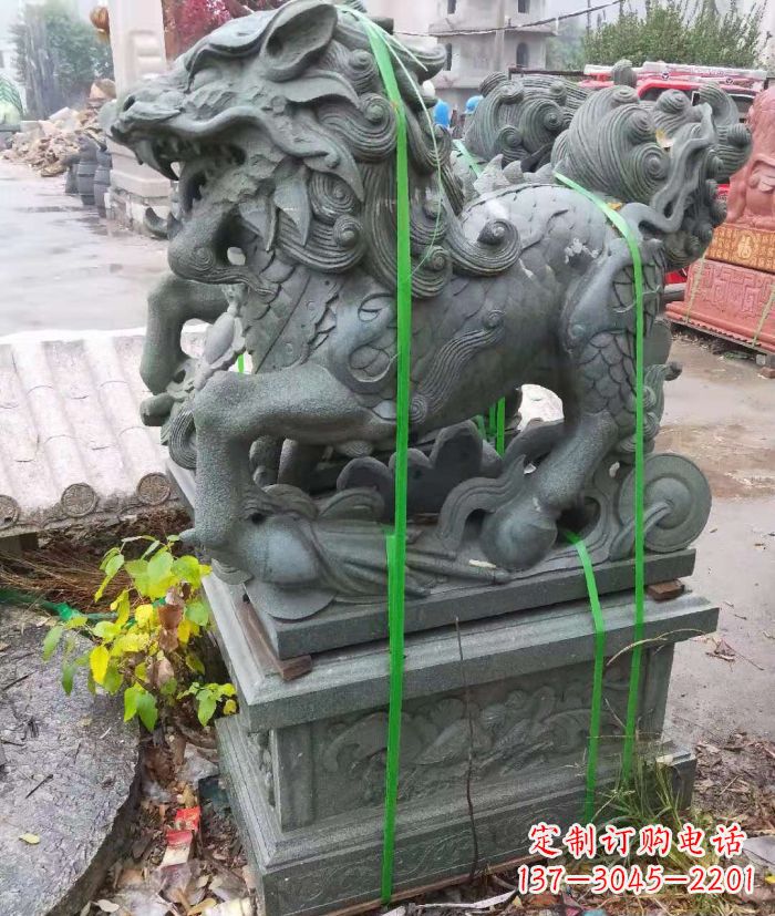 湖南麒麟之美——灵动古典古朴的古代神兽石雕